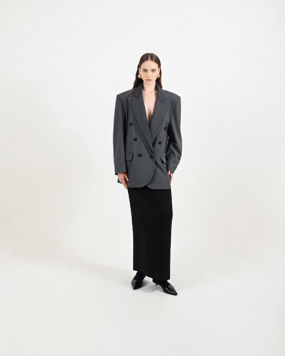 Dalood Double Neck Blazer