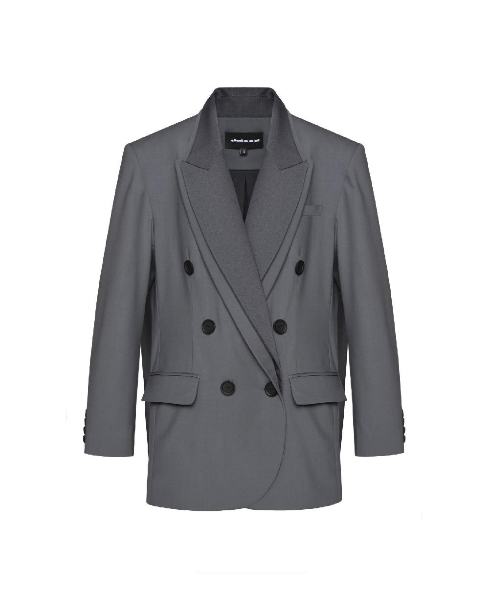 dalood Double Neck Blazer