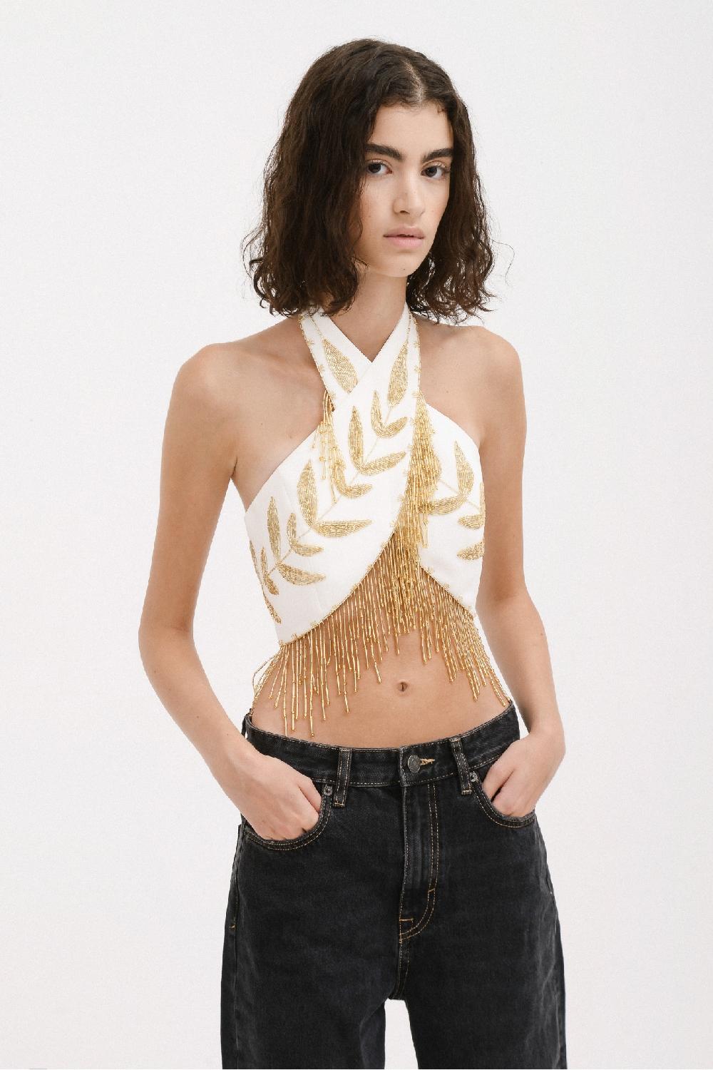 Dalood Embroidered Top