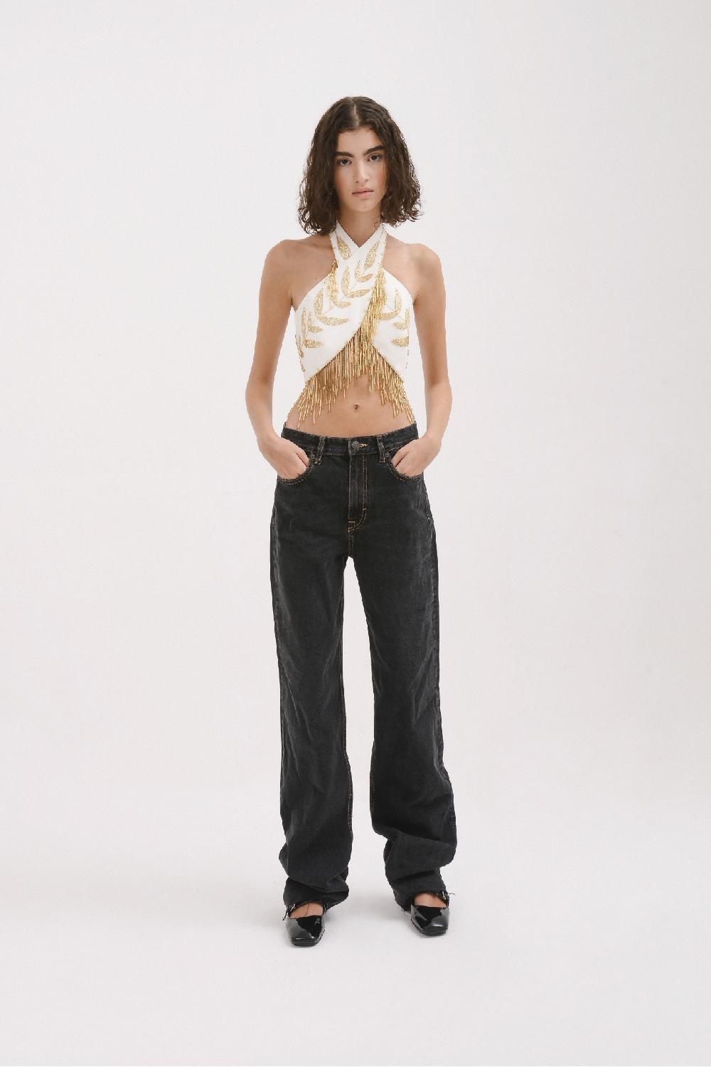 Dalood Embroidered Top