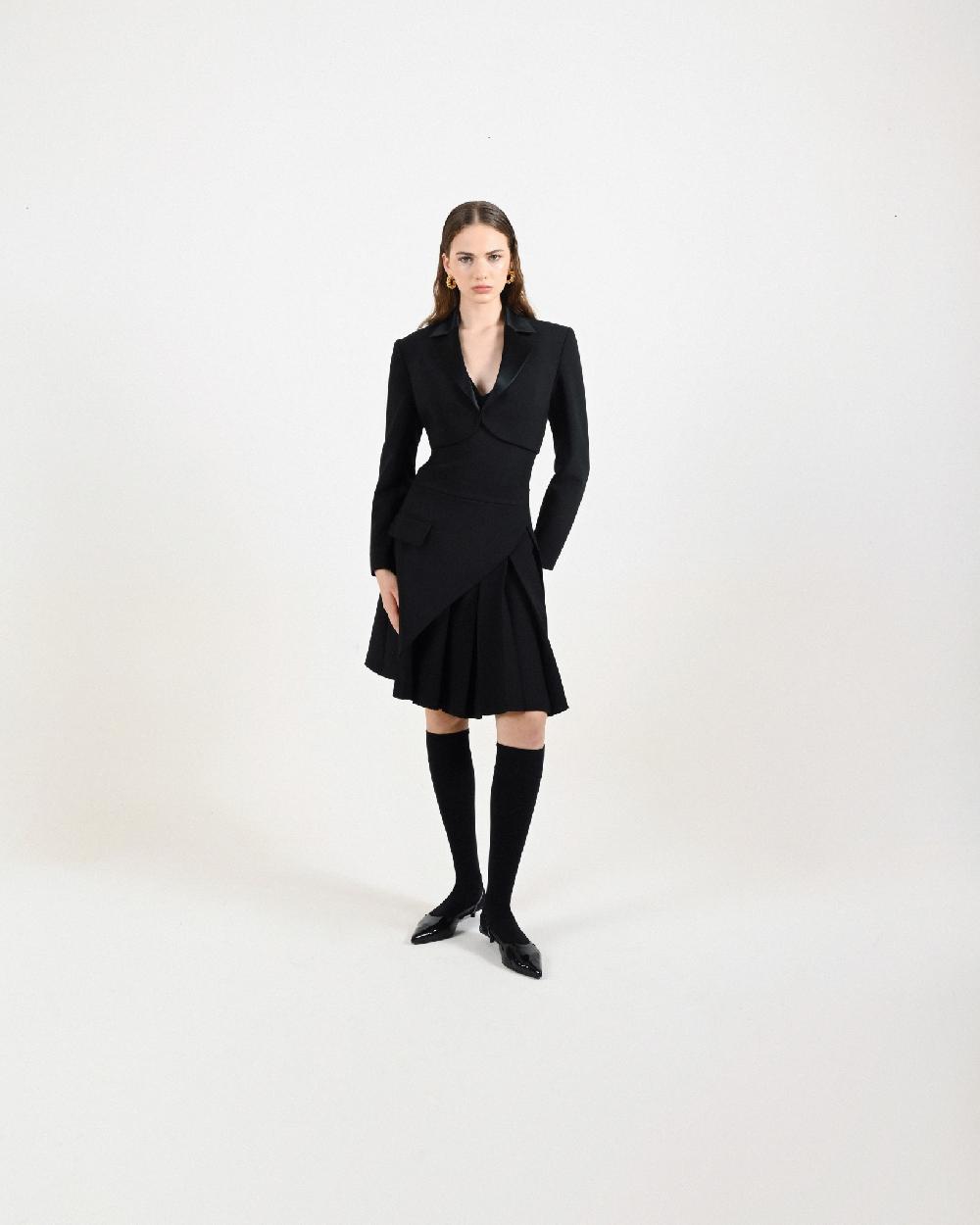 Dalood Mini Skirt W/Pleats