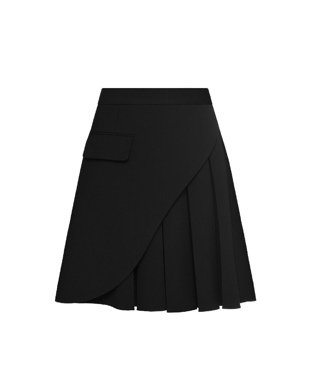 dalood Mini Skirt w/Pleats