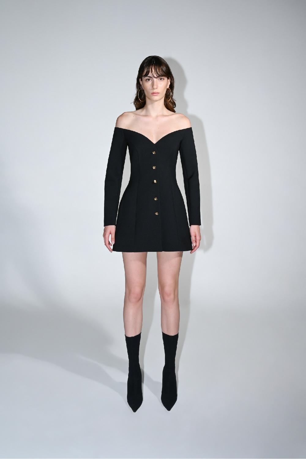 Dalood Off Shoulder Mini Dress