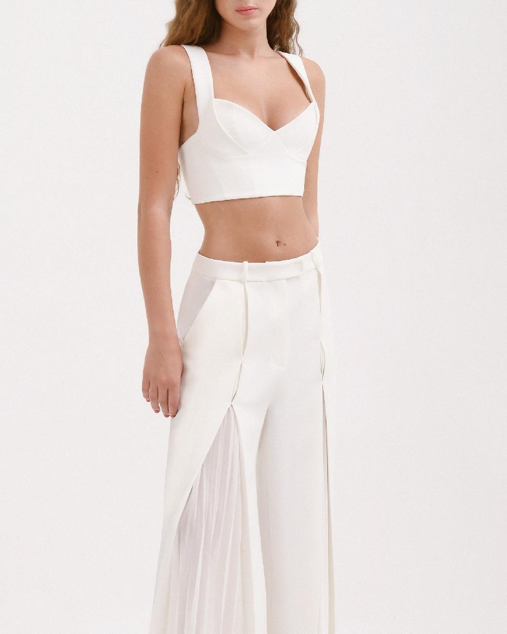 Dalood Pants With Pleats