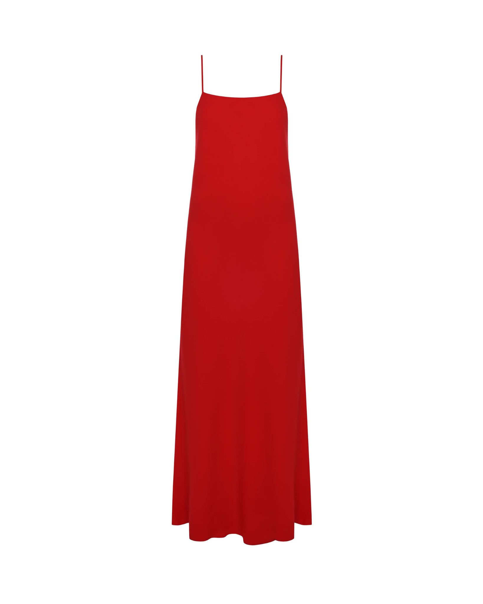 dalood Red Maxi Dress w Open Back