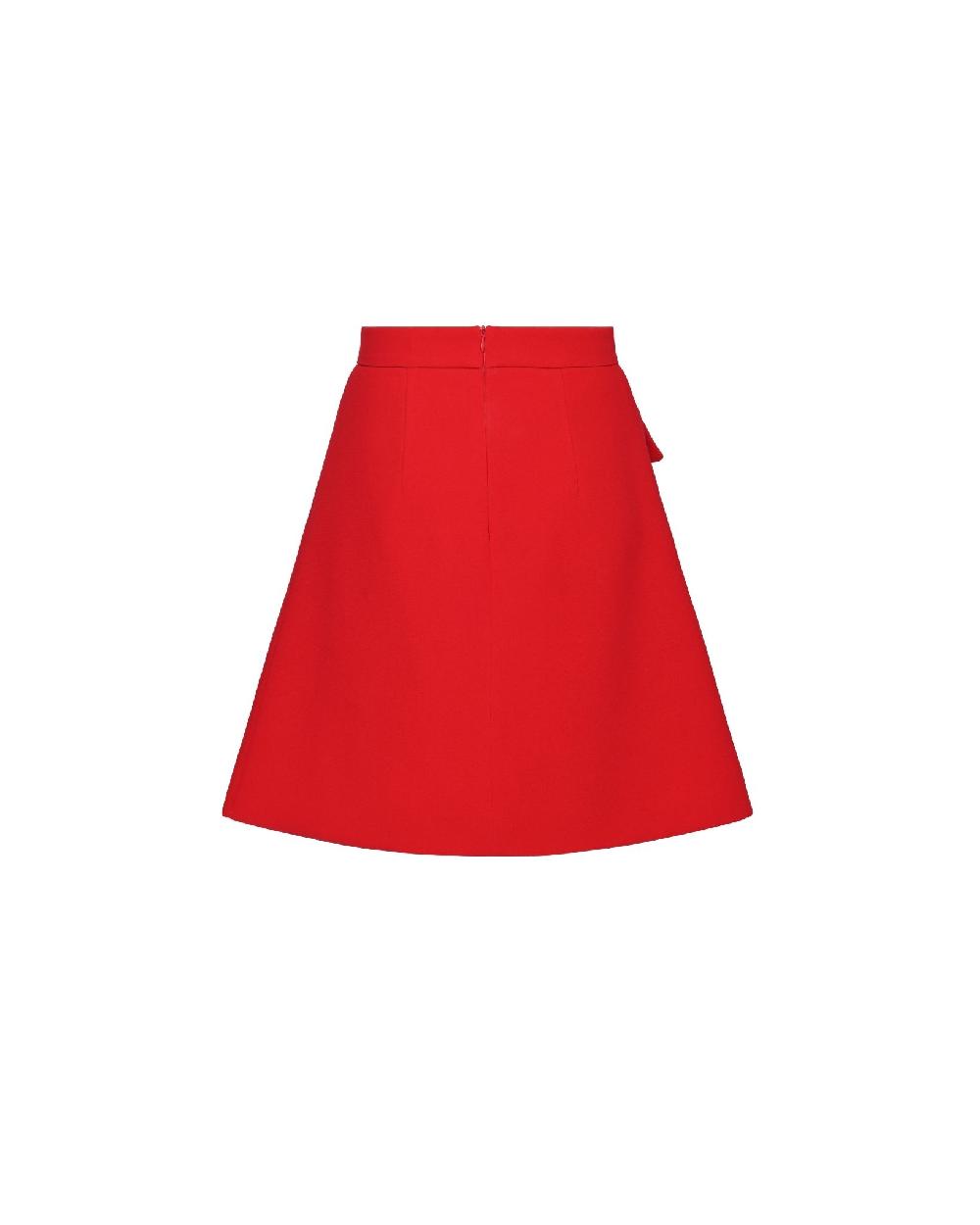 Dalood Red Mini Skirt