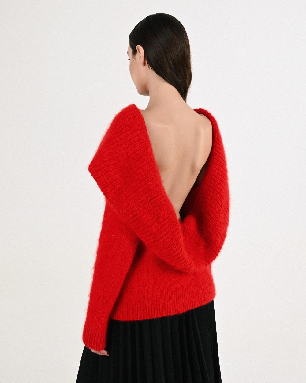 dalood Red Sweater