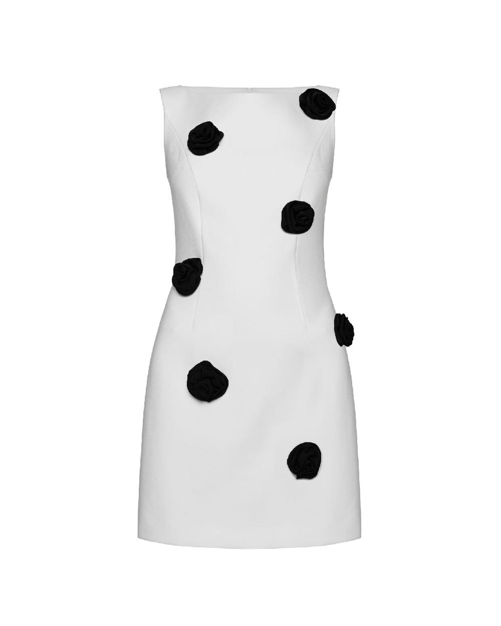 dalood Rose Dress in White