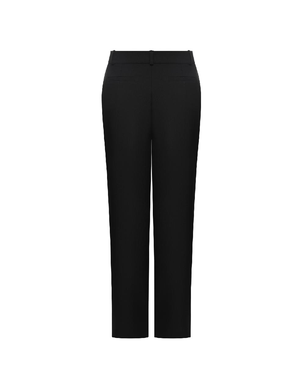 Dalood Straight Pants In Black