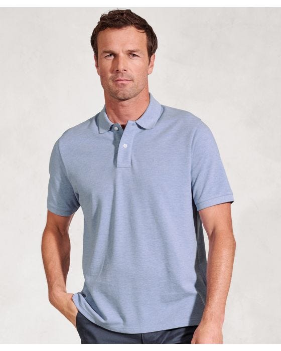 Damart Brook Taverner - Firth Pique Polo Short Sleeve