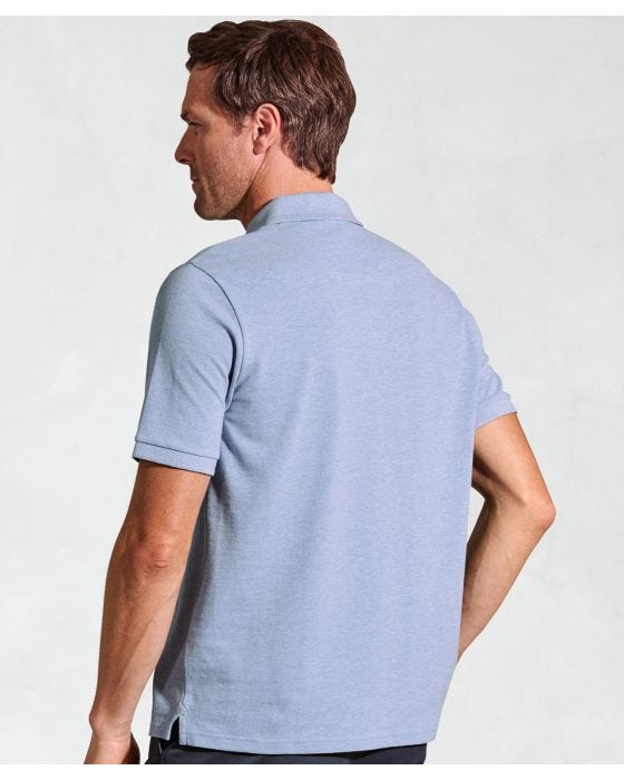 Damart Brook Taverner - Firth Pique Polo Short Sleeve