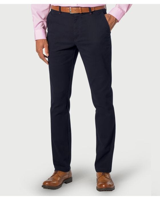 Damart Brook Taverner Seychelles Winter Weight Cotton Twill Trousers