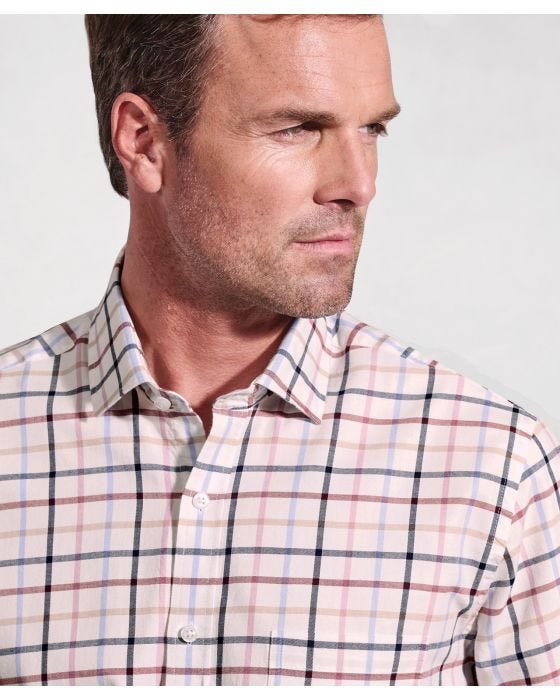 Damart Brook Taverner - Tattersall Check Long Sleeve Shirt