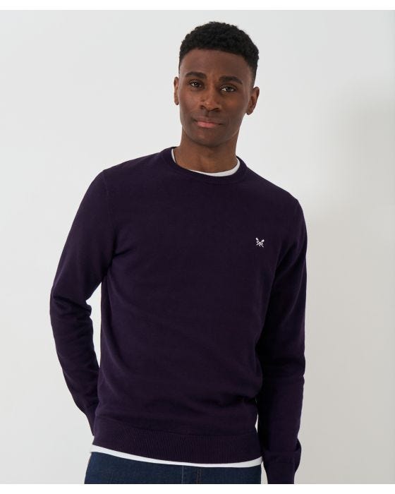 Damart Crew Clothing - Organic Cotton Crew Neck Jumper