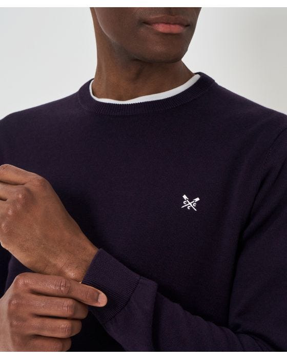Damart Crew Clothing - Organic Cotton Crew Neck Jumper