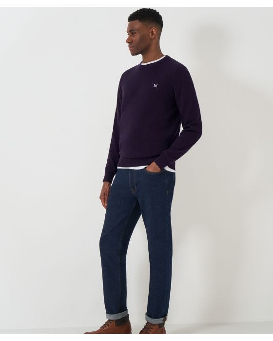 damart Crew Clothing - Organic Cotton Crew Neck Jumper