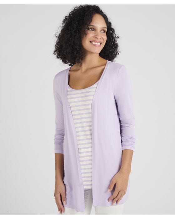Damart 2-in-1 Cardigan & Top