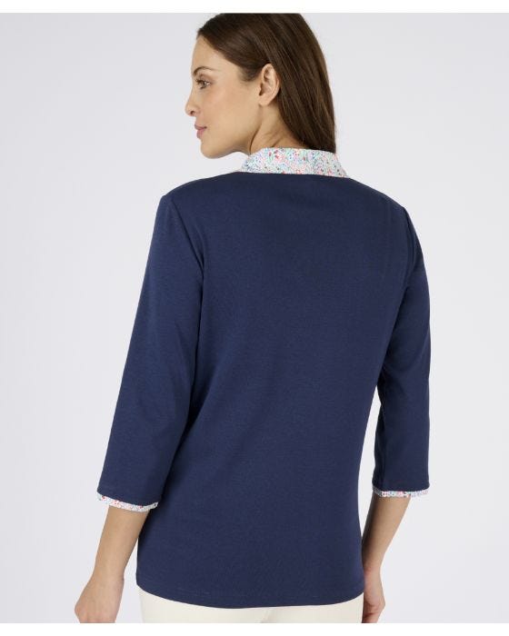 Damart 2-in-1 Jersey Top