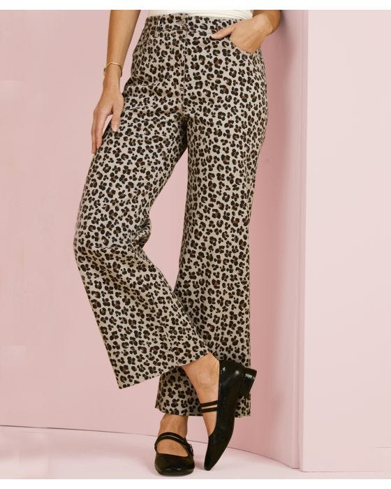 damart 7/8 Wide-leg Trousers