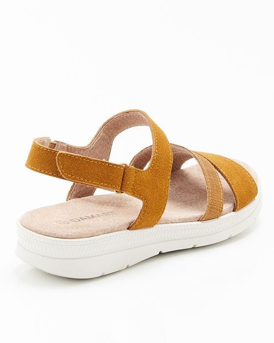 Damart Adjustable Leather Sandal