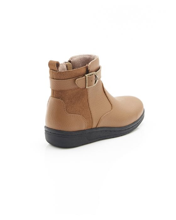 Damart Amortyl Buckle Trim Ankle Boots