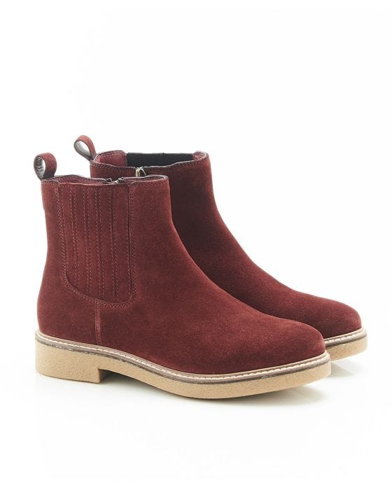 Damart Amortyl Suede Ankle Boots