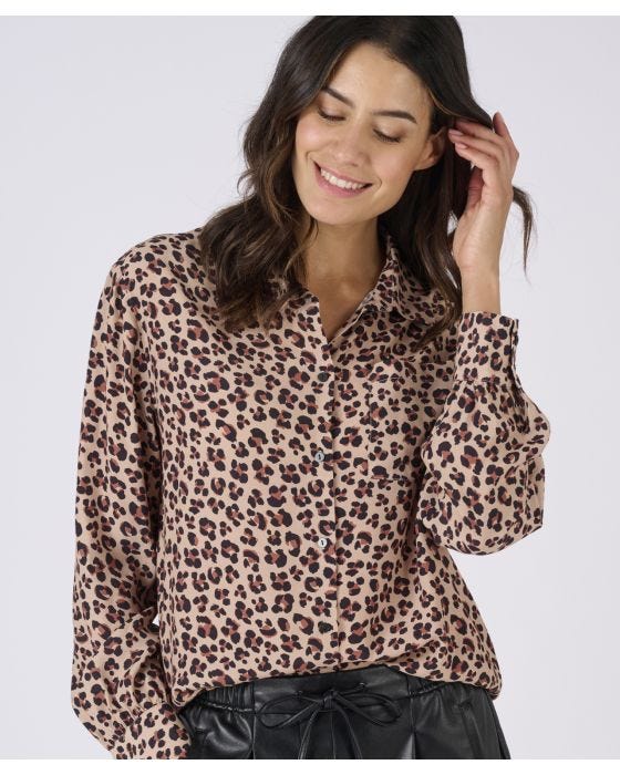 Damart Animal Print Shirt