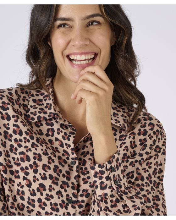 Damart Animal Print Shirt