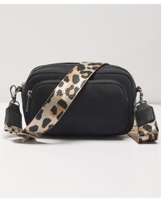 damart Bag with Animal Print Strap