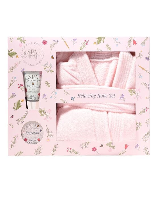 Damart Bath Robe & Bodycare Gift Set