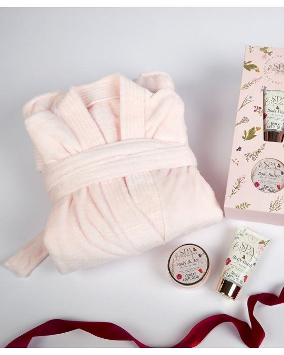 damart Bath Robe & Bodycare Gift Set