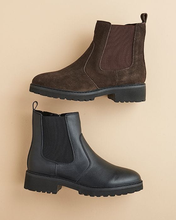 damart Black Ankle Boots