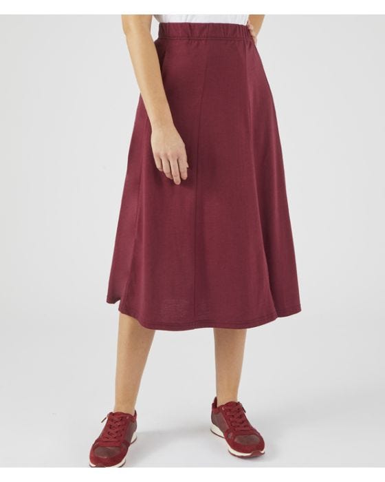 damart Blue Jersey Skirt