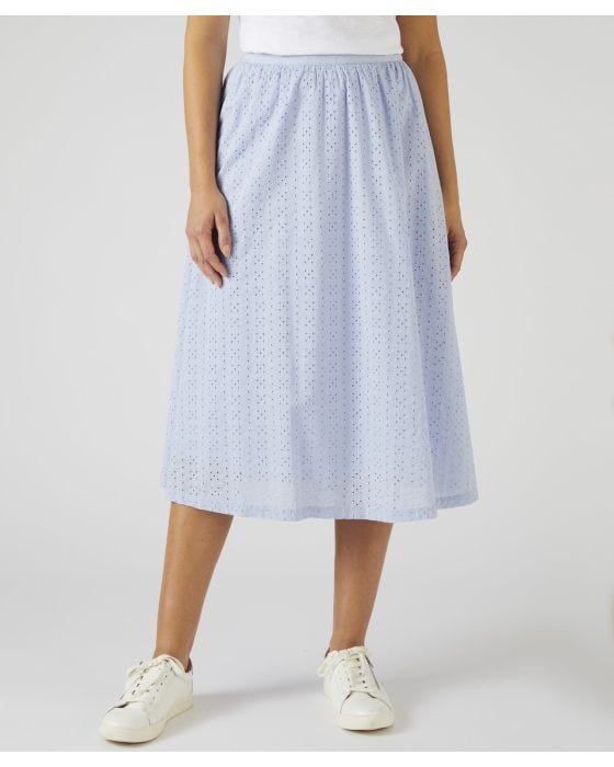 damart Broderie Anglaise Skirt