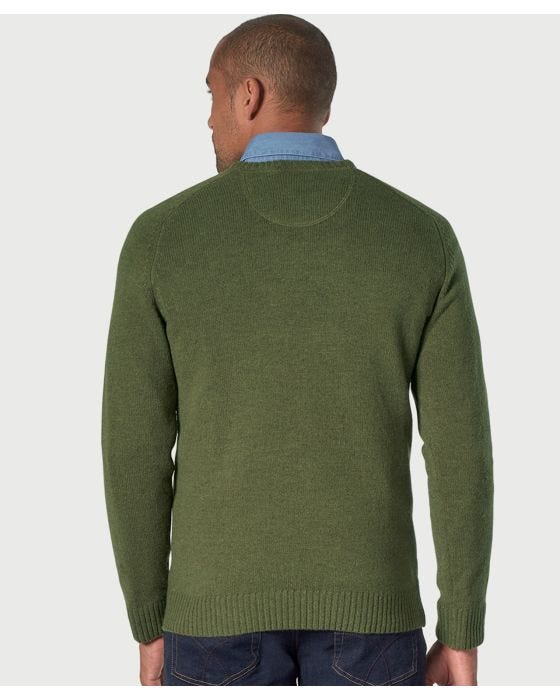 Damart Brook Taverner Lambswool V Neck 7gg
