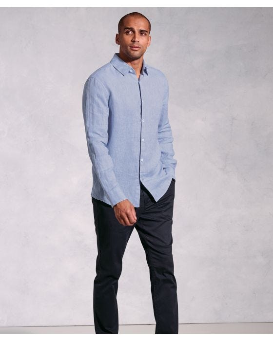 damart Brook Taverner - LS Linen Shirt