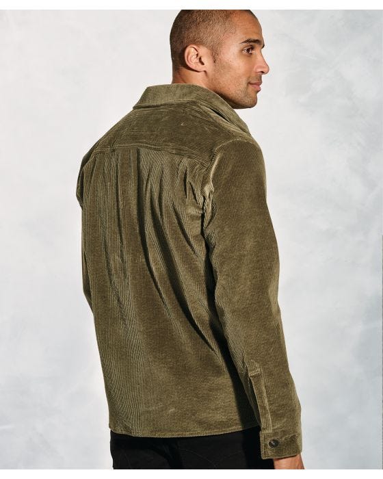 Damart Brook Taverner Washed Cord 8W Overshirt