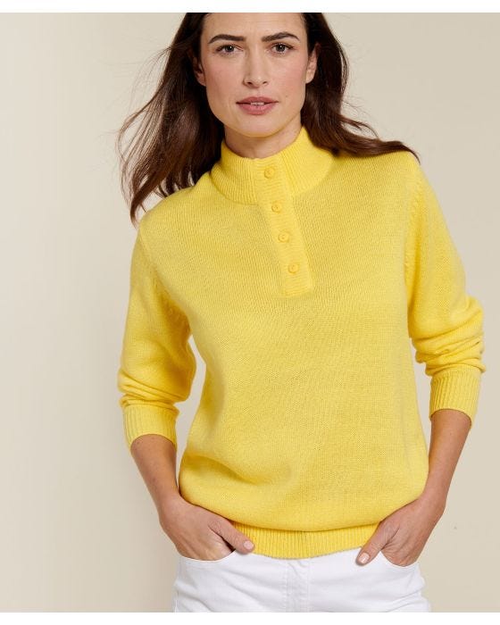 damart Button-neck Jumper