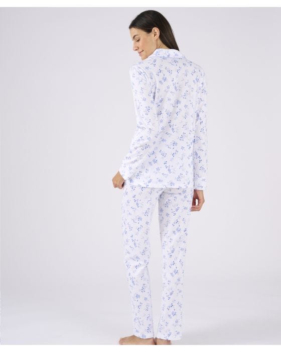 Damart Button-through Jersey Pyjamas