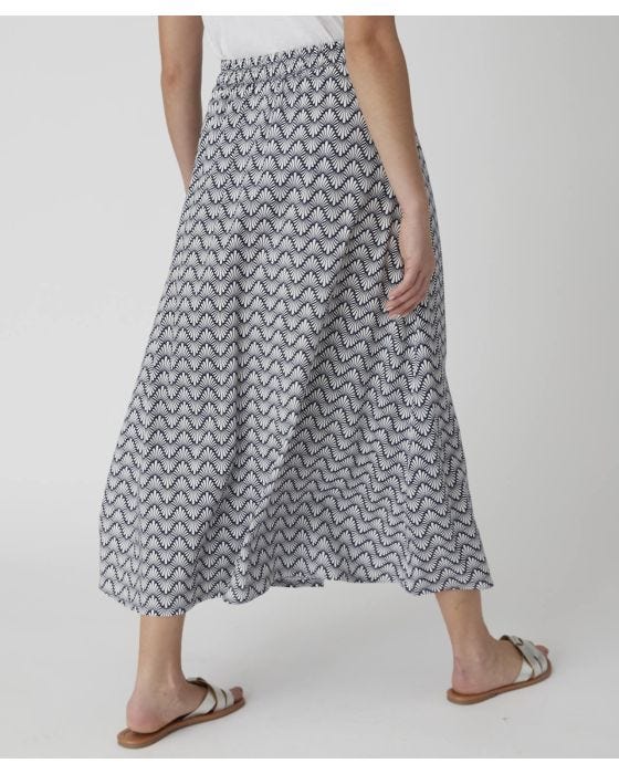 Damart Button-through Skirt