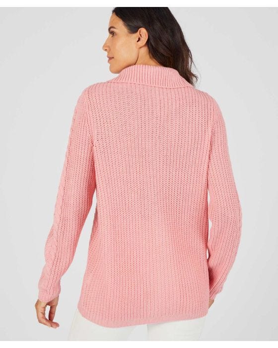 Damart Cable Cardigan