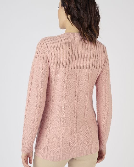 Damart Cable Detail Jumper