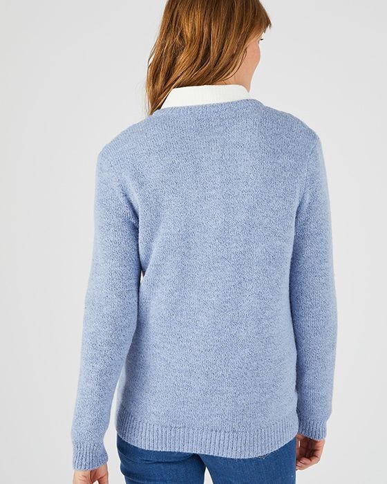 Damart Cable Knit Cardigan