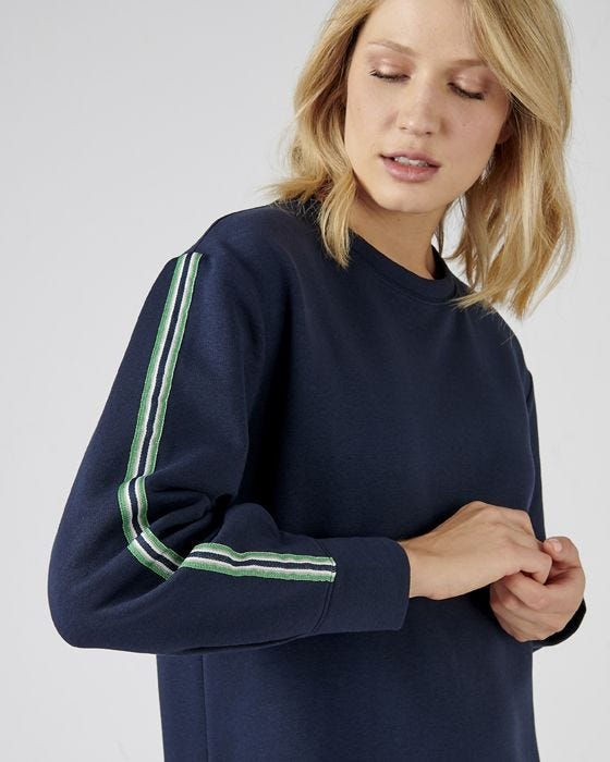 Damart Casual Jersey Sweater Dress