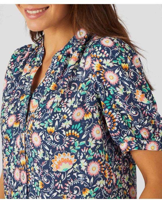 Damart Climatyl Printed Blouse