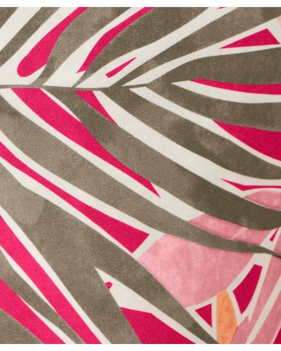 Damart Climatyl Printed Wide-leg Trousers