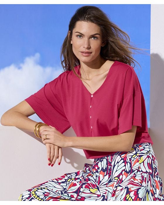 damart Climatyl Wide Sleeved Top