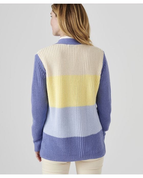 Damart Colourblock Cardigan