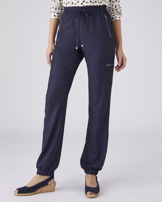 damart Comfort Stretch Crêpe Trousers