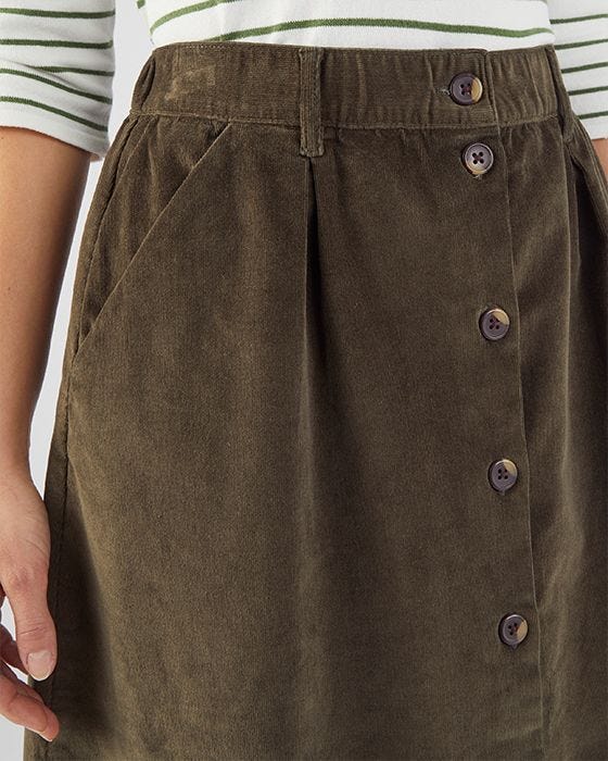 Damart Cord Rugby Skirt